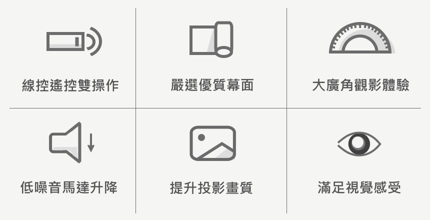 BSG博士佳電動布幕以專業品質打造極致觀影體驗。具備線控與遙控雙操作,使用更便利;嚴選優質幕面,細膩呈現每一幀影像;大廣角設計,讓多人觀影同樣清晰。低噪音馬達安靜升降,提升投影畫質,呈現鮮明逼真的影像效果。滿足家庭劇院、會議簡報或教育用途的多元需求,帶來沉浸式視覺感受。台灣製造世界級品牌,享有3年完美保固,值得您全然信賴。若有施工估價或特殊尺寸訂製需求請洽:06-2036972 或加 LINE ID:895689200 詢問。